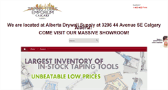 Desktop Screenshot of calgarytapingtools.com
